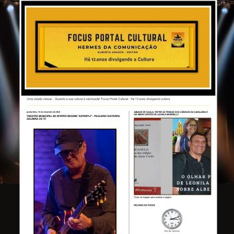 Blog Focus Portal Cultural divulga show Superfly de Paulinho Guitarra